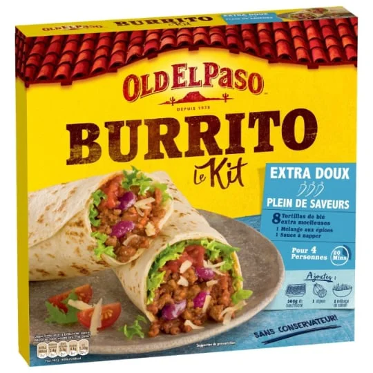 Kit burritos Sans piment