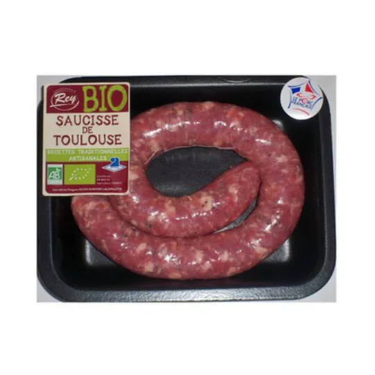 Charcuterie Rey Saucisse de Toulouse Bio Artisanale