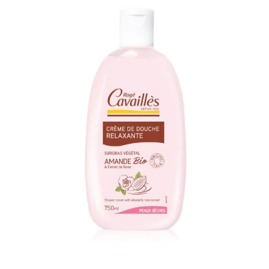 Crème de douche beurre d'amande & rose