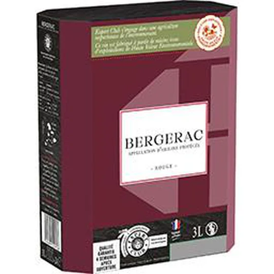 Bergerac, vin rouge