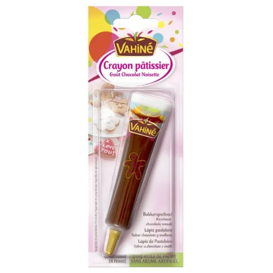 Crayon pâtissier chocolat noisette