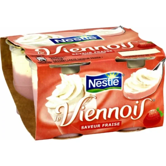 Liégeois à la fraise