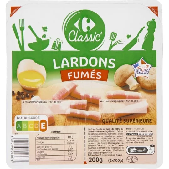 Lardons fumés