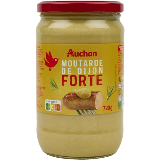 Moutarde de Dijon forte en bocal