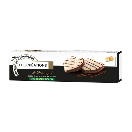 Le Meringué biscuit au chocolat suisse chocolat noisette