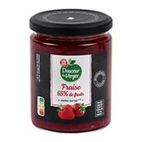 Confiture de fraise intense