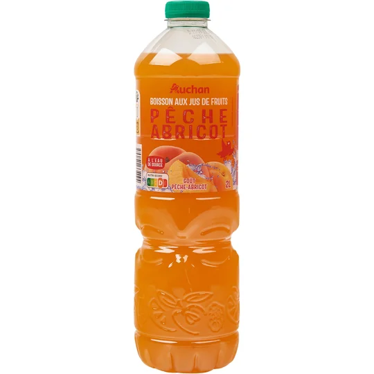 Boisson aux fruits goût pêche abricot