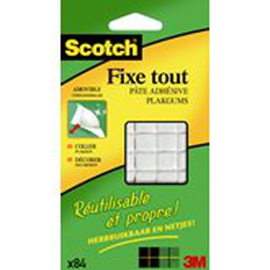 Fixetout pâte adhésive ® x84 pastilles