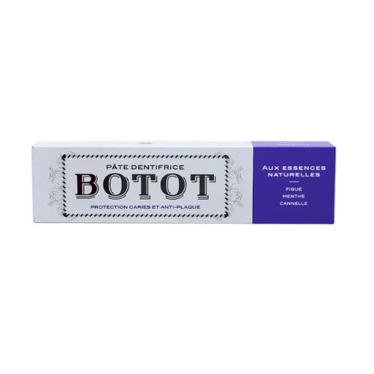 Dentifrice Aux Essences Naturelles Figue Menthe Canelle Protection Caries Et Anti-Plaque