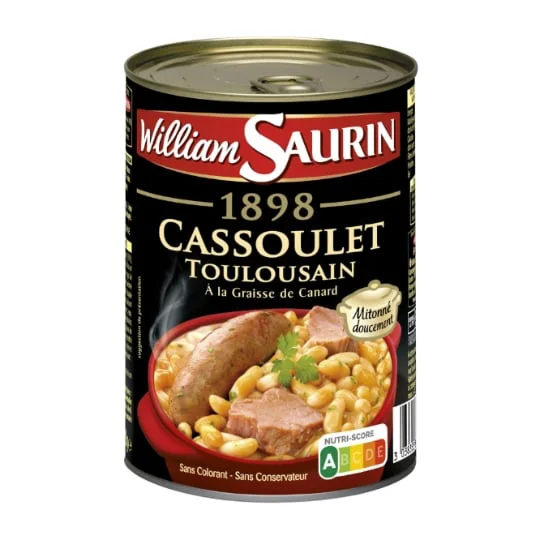 Plat cuisiné cassoulet toulousain