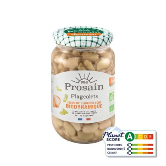 Flageolets préparés Demeter Bio