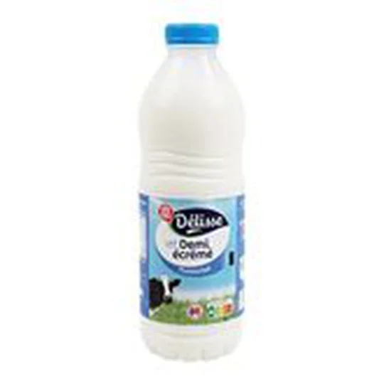 Lait frais Demi-écrémé - Pasteurisé