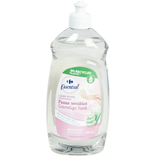 Liquide vaisselle peaux sensibles