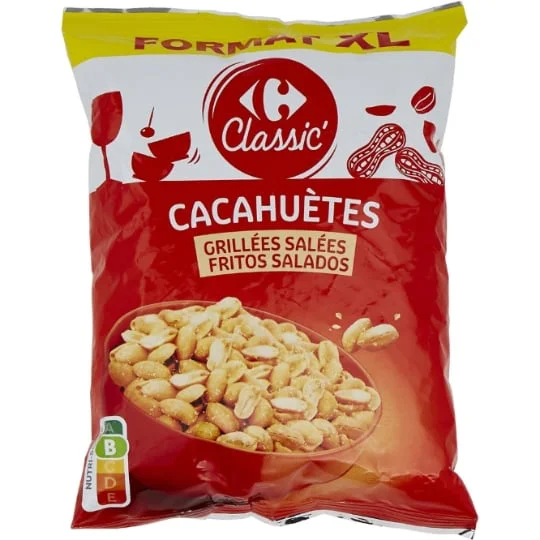 Cacahuètes grillées salées