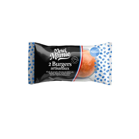 Pains burgers artisanaux nature