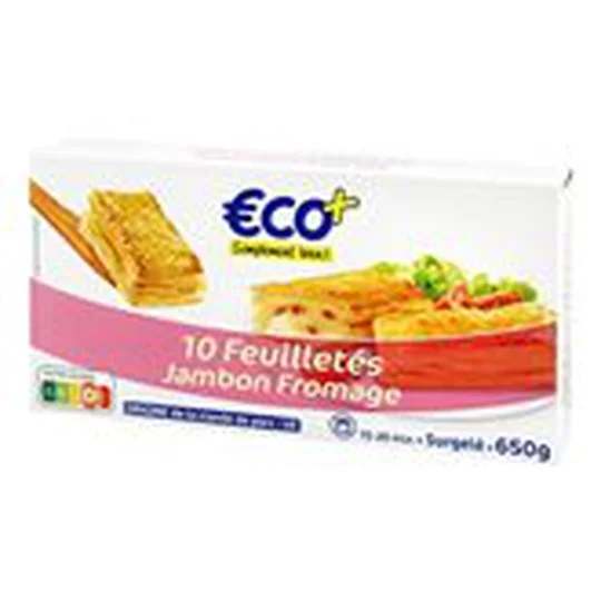Feuilletés Jambon Fromage x10