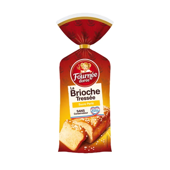 Brioche Tressée au sucre