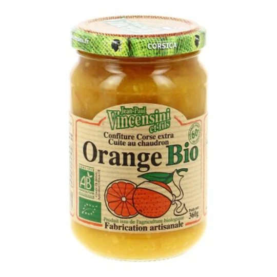 Confiture d'Orange Bio