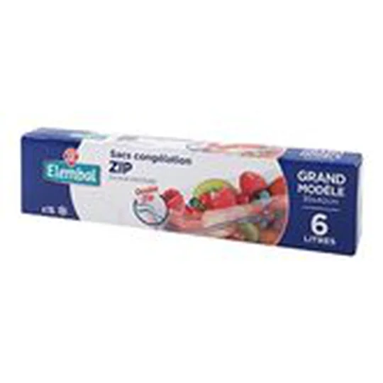 Sacs congélation zip Grand x15