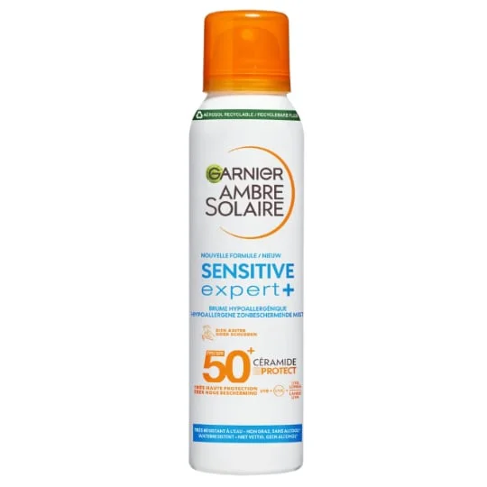 Protection Solaire Brume Hypoallergénique Spf50+ Sensitive Expert +