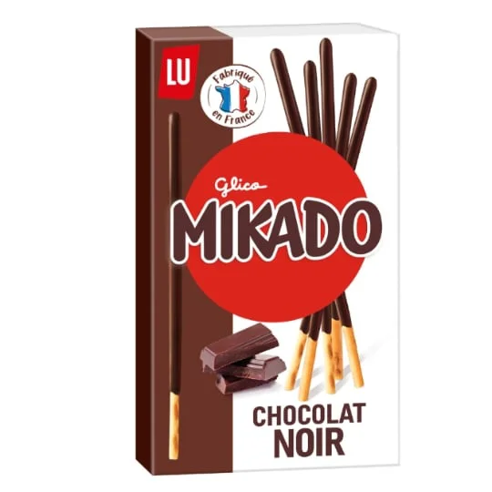 Mikado - Biscuits nappés de chocolat noir - x13