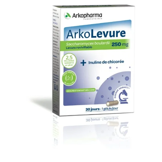 Complément alimentaire Arkolevure sans s/sucres ajoutés