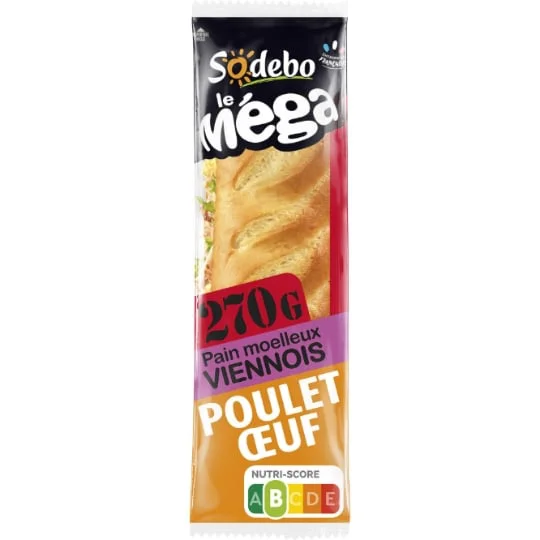 Sandwich viennois poulet rôti
