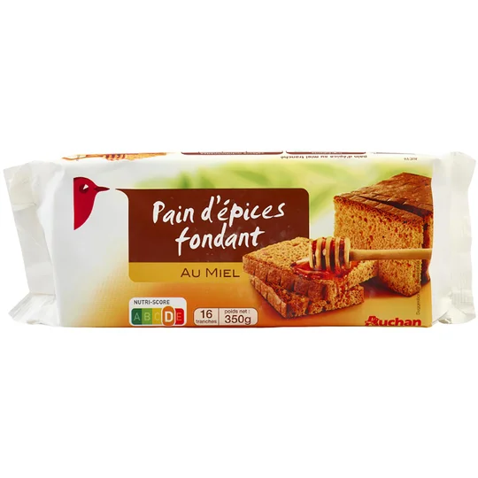 Pain d'épices fondant au miel