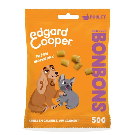 Edgar Cooper Bonbons Poulet Chien Adulte