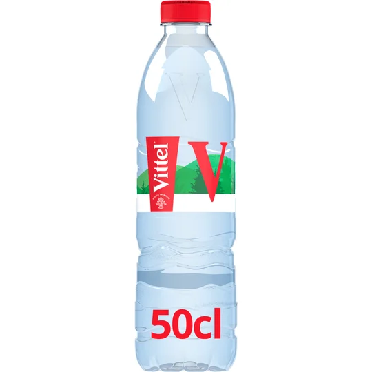 Eau minérale naturelle plate bouteille
