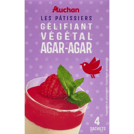Agar agar gélifiant végétal