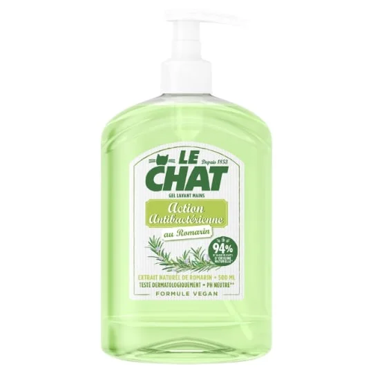 Gel lavant mains antibactérienne