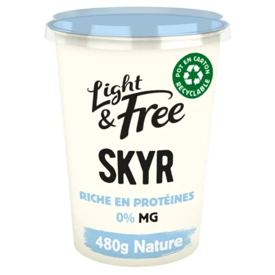 Yaourt skyr nature 0% MG
