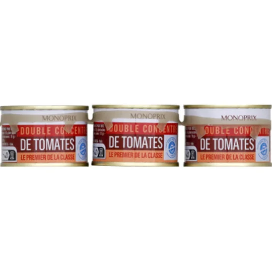Double concentré de tomates