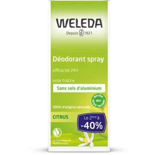 Déodorant Spray Citrus Bio
