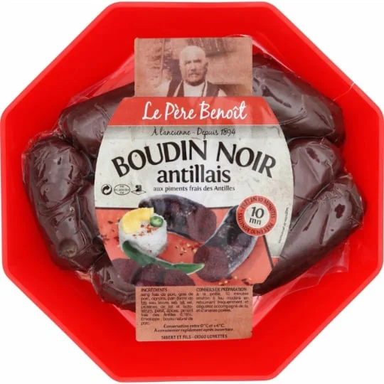 Boudins noirs antillais
