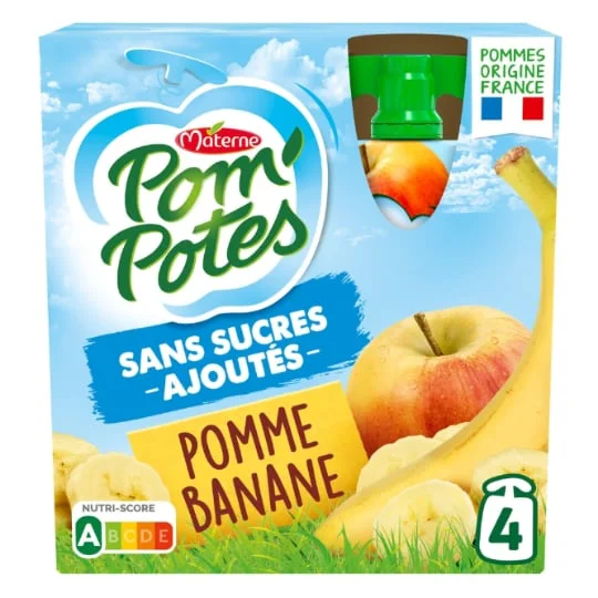 Compote pomme banane SSA