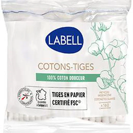Cotons-tiges 100% coton douceur