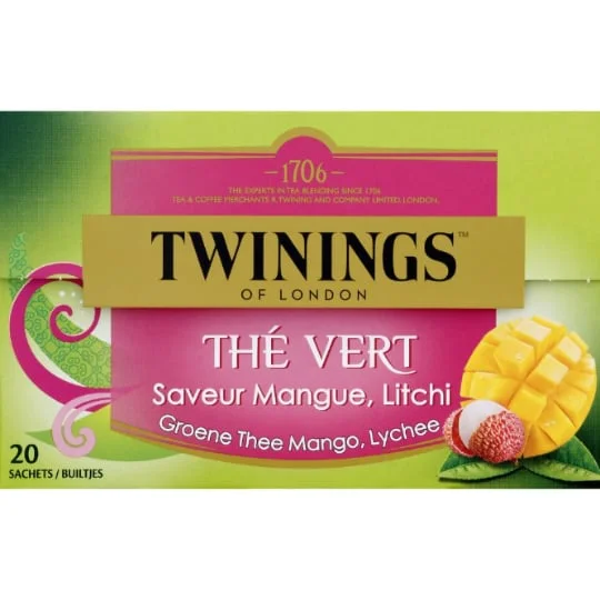 Thé vert mangue litchi x20