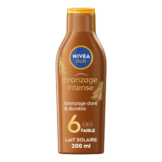 Crème Solaire Lait FPS 6 Bronzage Intense