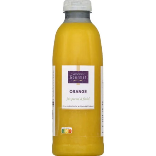 Jus d’orange Pressé à Froid