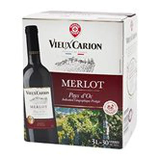 Vin rouge Pays d'Oc Merlot IGP