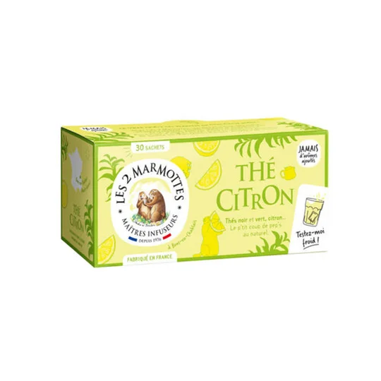 Thé Citron 30 sachets