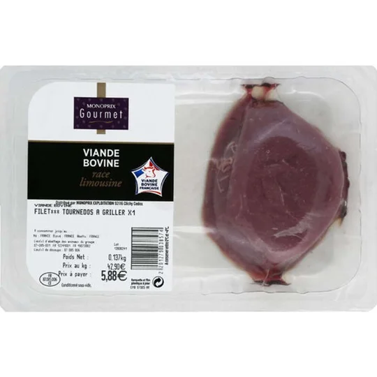 Tournedos S/Barde
