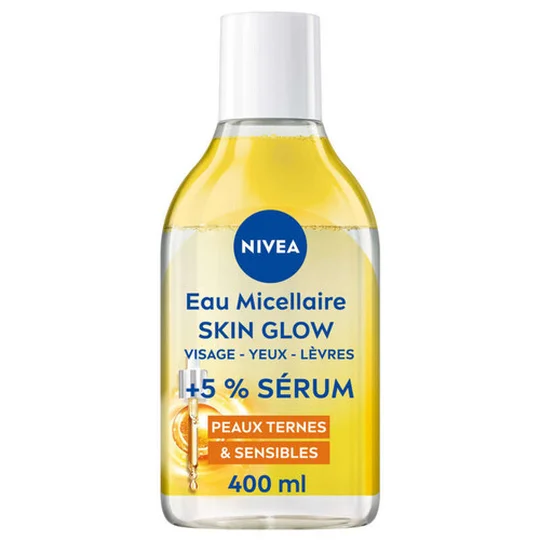 Nivea Eau Micellaire Démaquillante Infusée au Sérum Vitamine C E