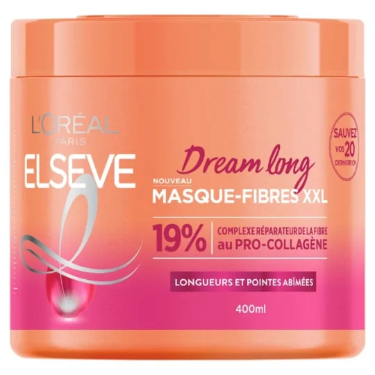 Masque Capillaire Fibres XXL Longueurs Et Pointes Abîmées Dream Long