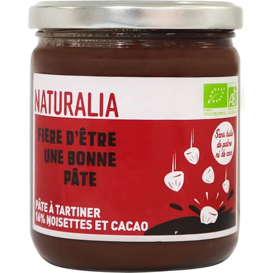 Pâte à Tartiner 16% Noisettes & Cacao