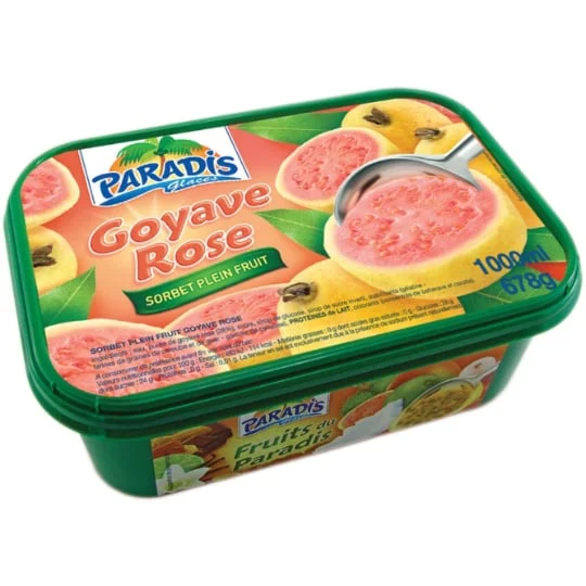 Glace sorbet goyave