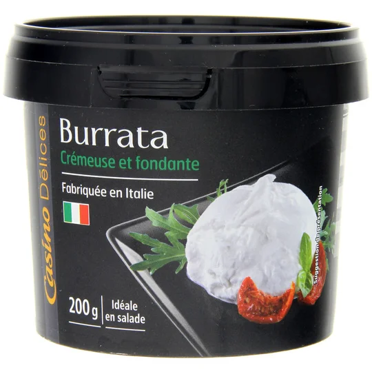 Burrata - Crémeuse et fondante