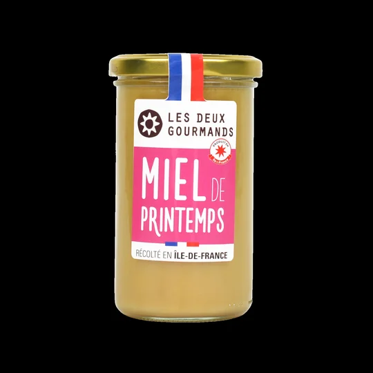 Miel de printemps en pot